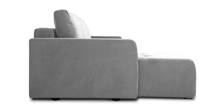 Угловой диван-кровать Хэнк серого цвета - лучшие Угловые диваны в INMYROOM