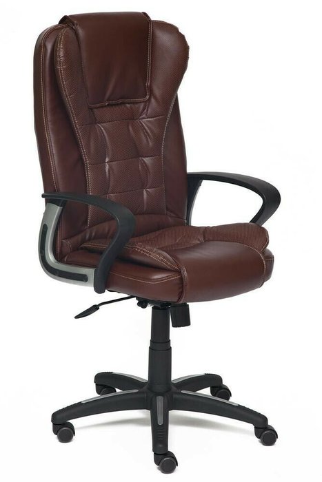 Кресло офисное Baron коричневого цвета