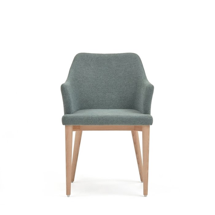 Стул Croft серо-зеленого цвета - купить Обеденные стулья по цене 49990.0