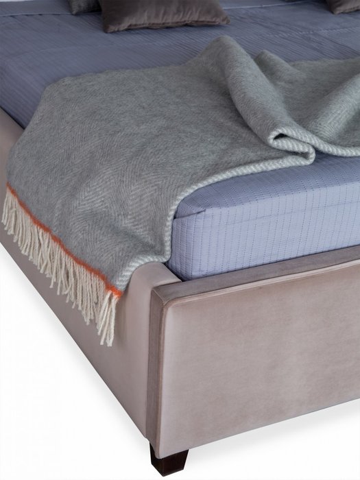 Кровать Emerald Бежевого цвета 160х200 - лучшие Кровати для спальни в INMYROOM