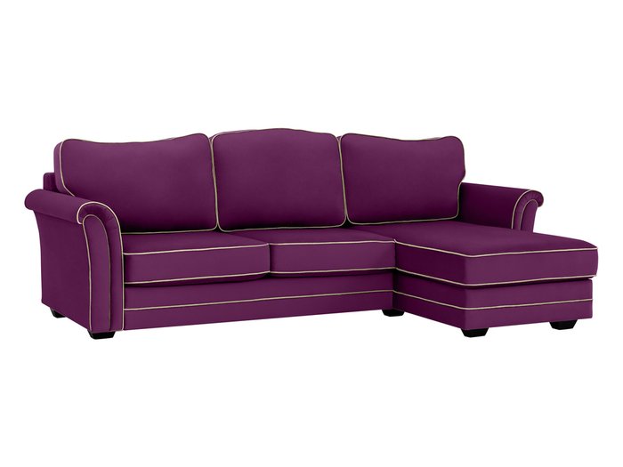 Угловой диван-кровать Sydney с оттоманкой - купить Прямые диваны по цене 94900.0