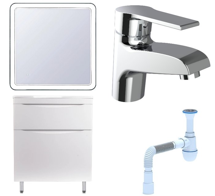 Комплект: Мебель для ванной Бергамо