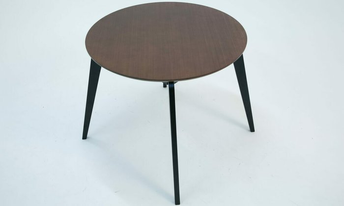 Стол обеденный Arki К 100 черно-коричневого цвета - лучшие Обеденные столы в INMYROOM