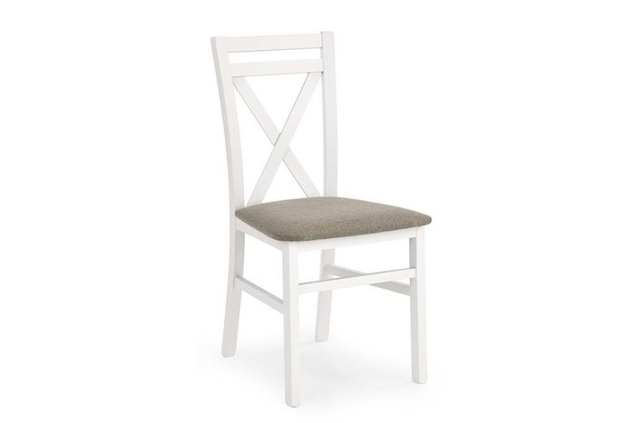 Стул Dariusz белого цвета  - купить Обеденные стулья по цене 11239.0