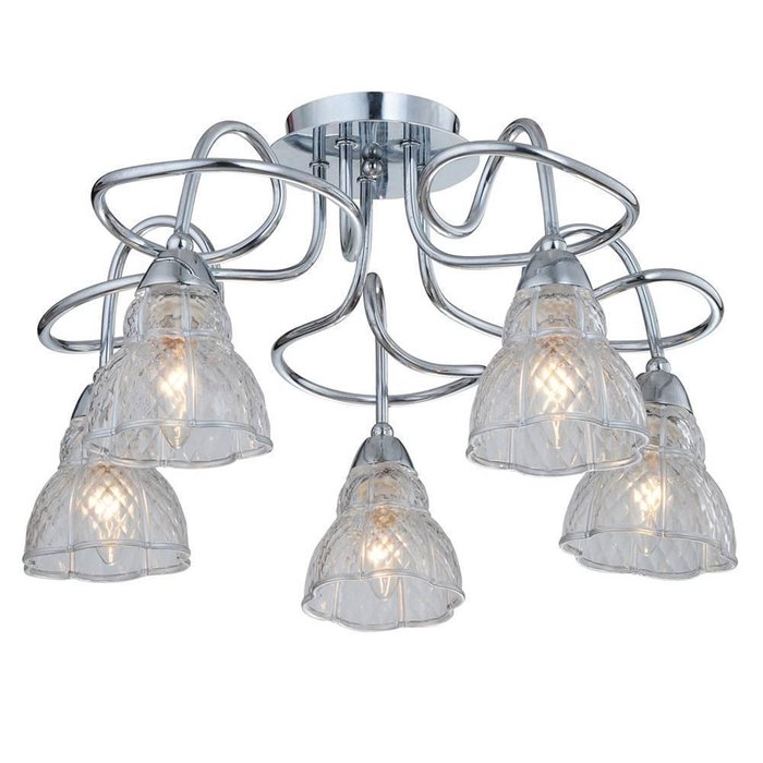 Потолочная люстра IDLamp Assante в современном стиле Потолочная люстра IDLamp Assante в современном стиле