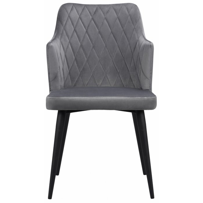 Стул Velen черно-серого цвета - купить Обеденные стулья по цене 7680.0