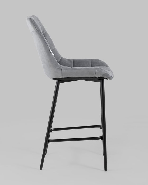 Стул полубарный Флекс серого цвета - лучшие Барные стулья в INMYROOM