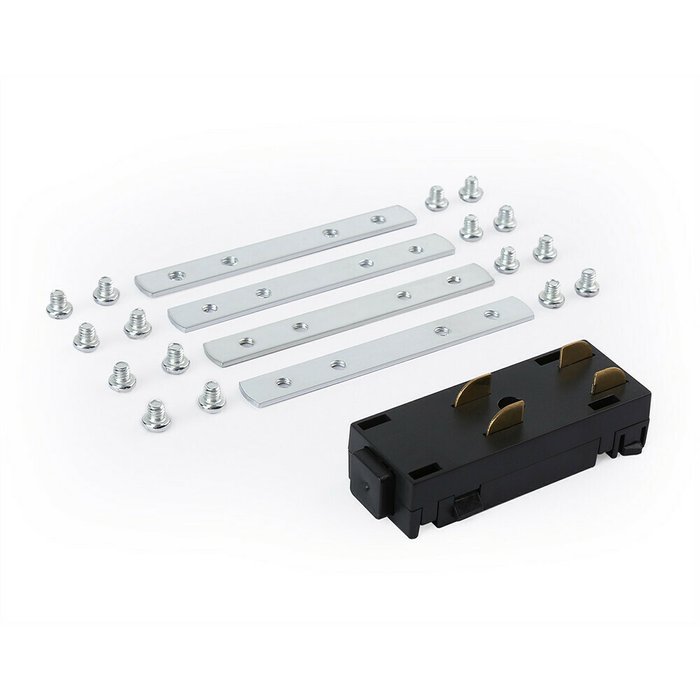 Коннектор питания прямой Ambrella Magnetic 220V GL1108 - купить Трековые светильники по цене 670.0 Коннектор питания прямой Ambrella Magnetic 220V GL1108 - купить Трековые светильники по цене 670.0