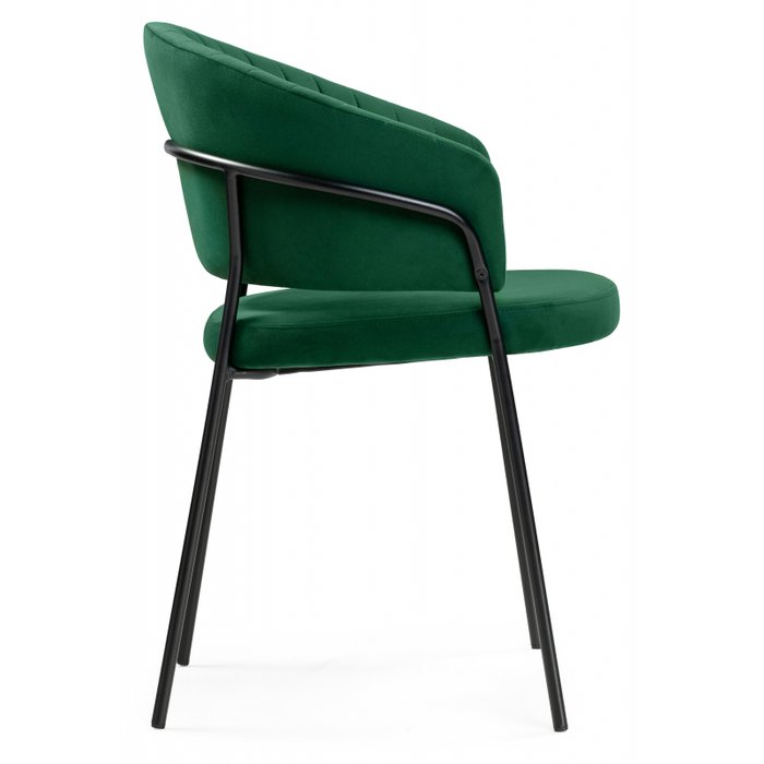 Обеденный стул Лео зеленого цвета - лучшие Обеденные стулья в INMYROOM