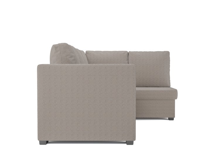 Угловой диван-кровать Мансберг бежевого цвета - лучшие Угловые диваны в INMYROOM