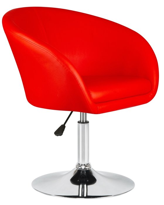 Кресло дизайнерское Edison красного цвета - купить Интерьерные кресла по цене 12110.0