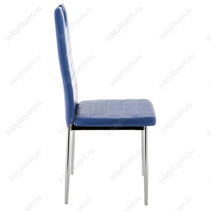 Обеденный стул Eric синего цвета - лучшие Обеденные стулья в INMYROOM