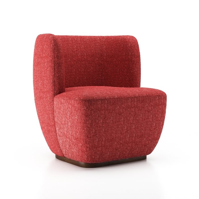 Кресло Bianchi красного цвета - купить Интерьерные кресла по цене 63600.0