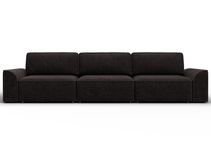 Диван-кровать Лига-048 Лонг темно-коричневого цвета - купить Прямые диваны по цене 107990 Диван-кровать Лига-048 Лонг темно-коричневого цвета - купить Прямые диваны по цене 107990