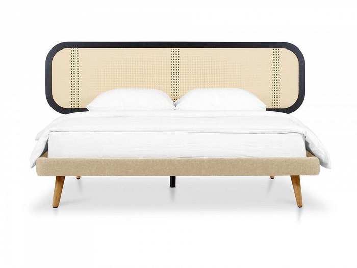 Кровать Male 160х200 бежевого цвета - купить Кровати для спальни по цене 109700.0