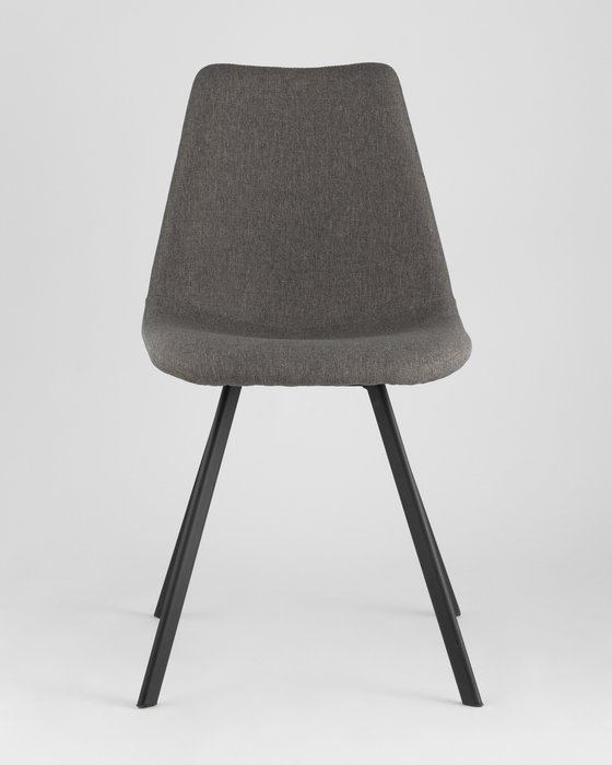 Стул Саксон серого цвета - купить Обеденные стулья по цене 6369.0