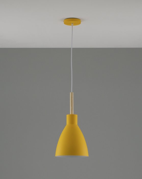 Подвесной светильник Toni желтого цвета - лучшие Подвесные светильники в INMYROOM