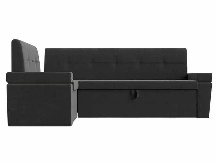 Угловой диван-кровать Деметра серого цвета левый угол - купить Угловые диваны по цене 45999.0