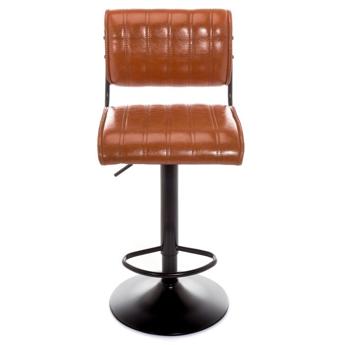 Барный стул Kuper loft коричневый - купить Барные стулья по цене 7350.0