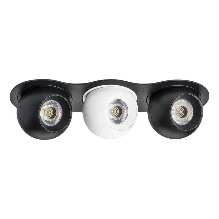 Светильник INTERO LED 9W*3 850LM*3 24G ЧЕРНЫЙ/БЕЛЫЙ 3000K (217637+217072+217062+217072) Светильник INTERO LED 9W*3 850LM*3 24G ЧЕРНЫЙ/БЕЛЫЙ 3000K (217637+217072+217062+217072)