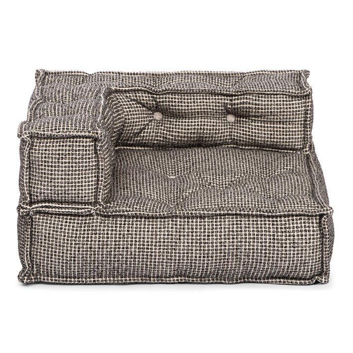 Угловой мягкий модуль Lici серого цвета - лучшие Угловые диваны в INMYROOM Угловой мягкий модуль Lici серого цвета - лучшие Угловые диваны в INMYROOM