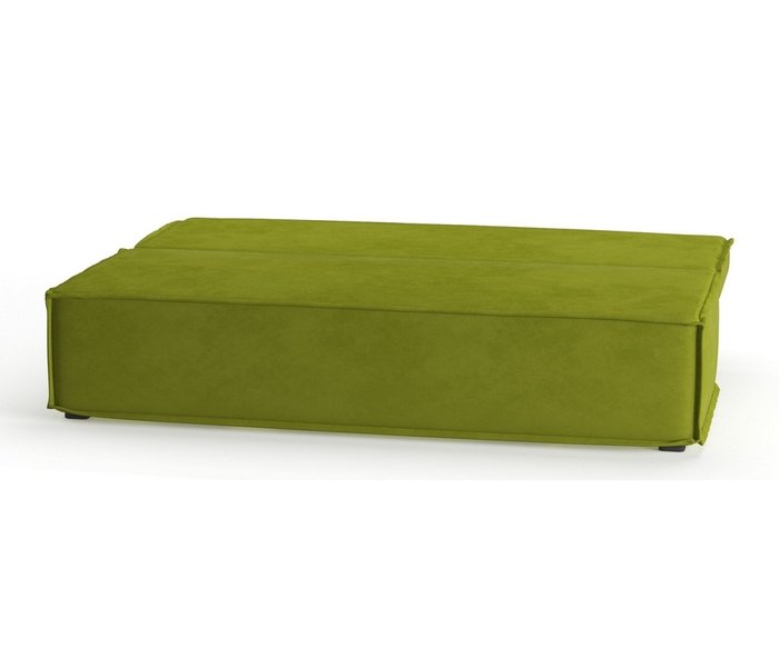 Диван-кровать Ли Рой Лайт в обивке из велюра светло-зеленого цвета - лучшие Прямые диваны в INMYROOM