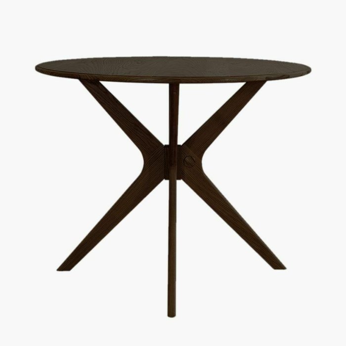 Cтол обеденный Олсен темно-коричневого цвета - купить Обеденные столы по цене 39990.0