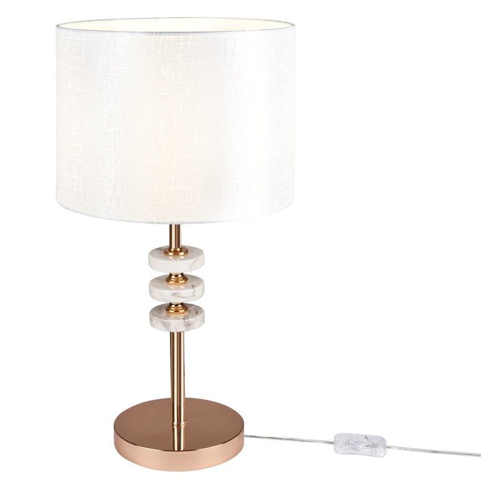 Настольная лампа Tiana из металла и керамики - лучшие Настольные лампы в INMYROOM