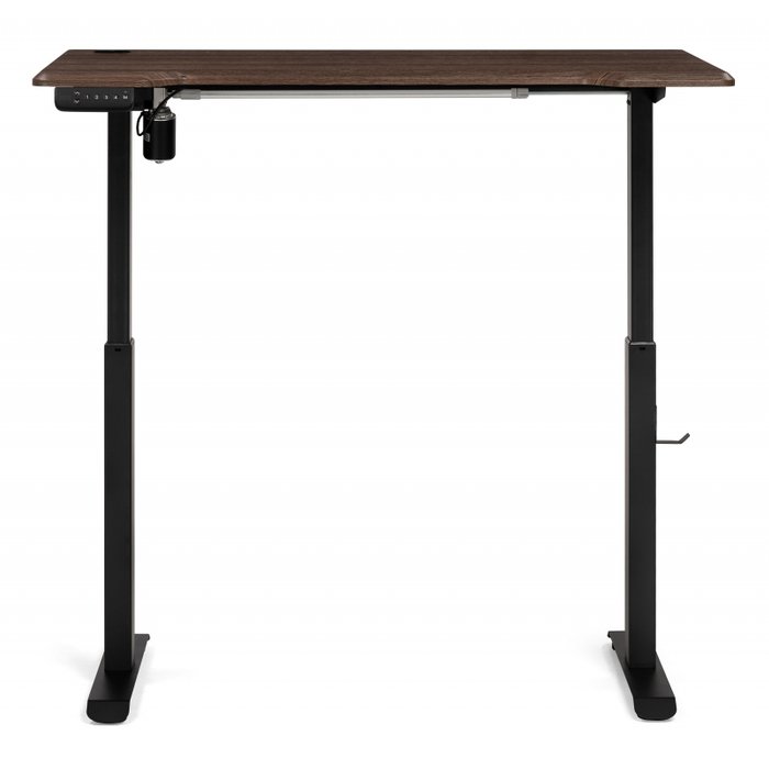 Письменный стол Маркос черно-коричневого цвета - лучшие Письменные столы в INMYROOM