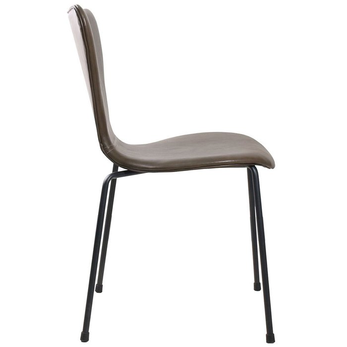 Стул Seven Leather коричневого цвета - лучшие Обеденные стулья в INMYROOM