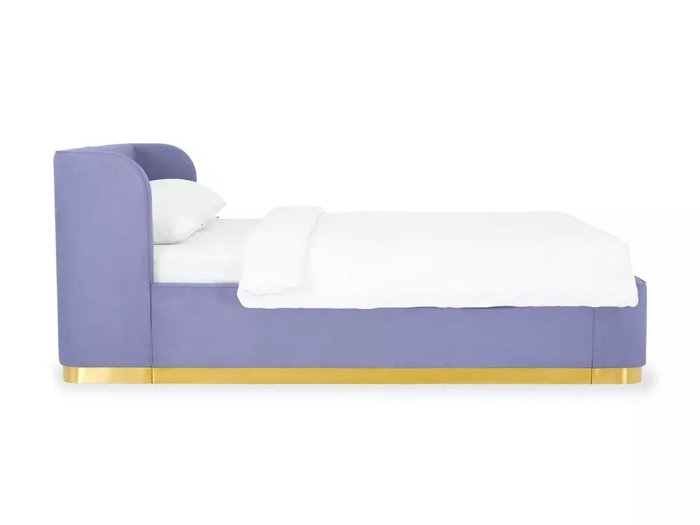 Кровать Vibe 160х200 сиреневого цвета с подъемным механизмом - лучшие Кровати для спальни в INMYROOM