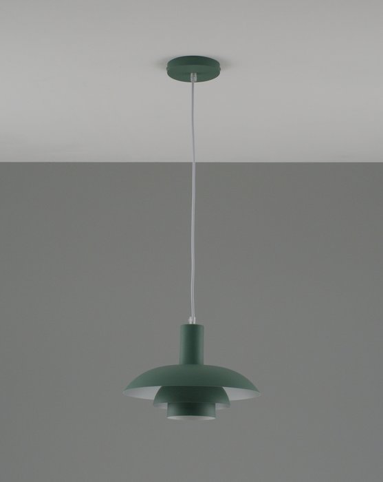 Подвесной светильник Pescara зеленого цвета - лучшие Подвесные светильники в INMYROOM