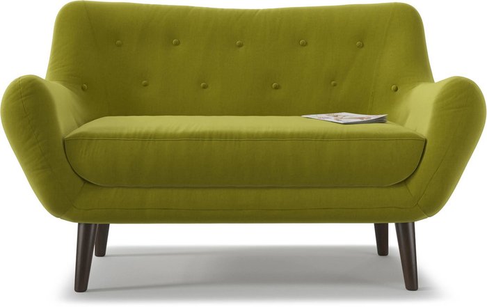 Диван прямой Элефант зеленого цвета - лучшие Прямые диваны в INMYROOM