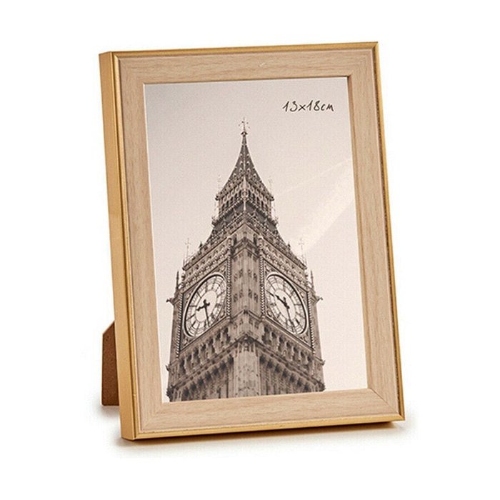 Фоторамка 15,6 x 2 x 20,7 cm Позолоченный Коричневый Пластик Cтекло (6 штук) - купить Рамки по цене 3423