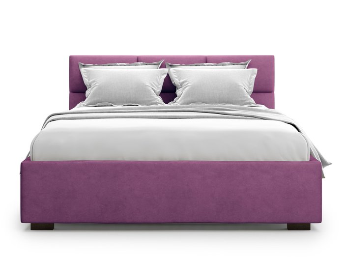 Кровать Bolsena 160х200 пурпурного цвета с подъемным механизмом  - купить Кровати для спальни по цене 41500.0
