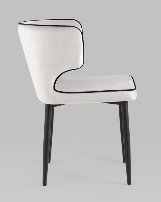 Стул Матео светло-серого цвета - лучшие Обеденные стулья в INMYROOM