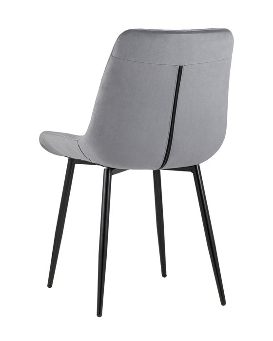 Стул Флекс серого цвета - купить Обеденные стулья по цене 9290.0