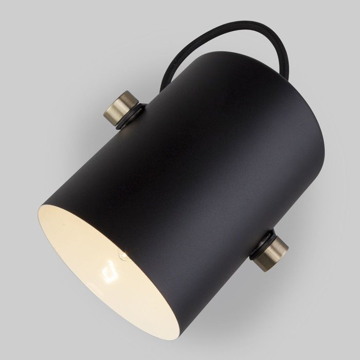 Настенный светильник Italio черного цвета - купить Накладные споты по цене 1670.0