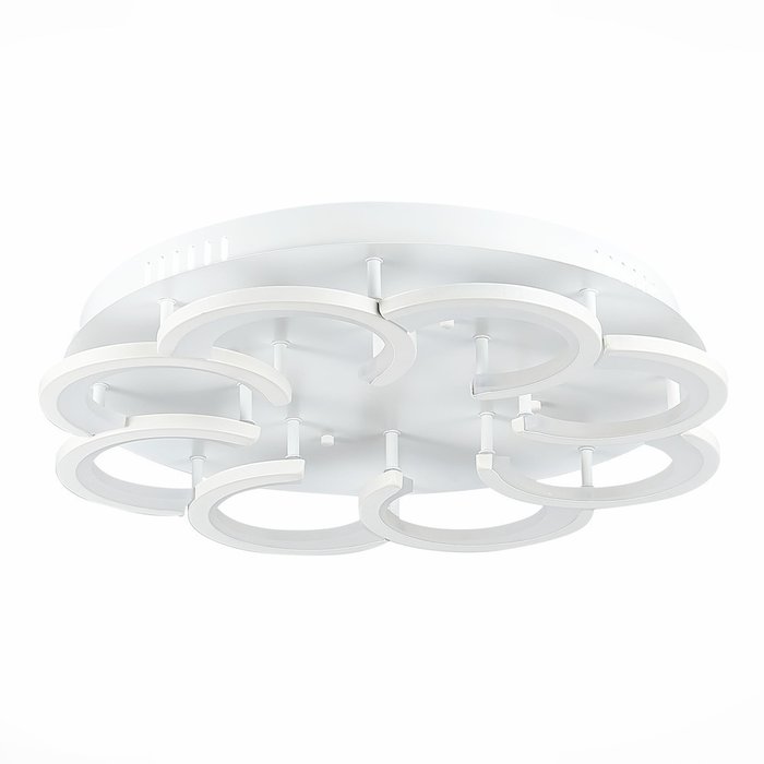 Потолочная светодиодная люстра Bonn белого цвета   - купить Потолочные люстры по цене 10818.0