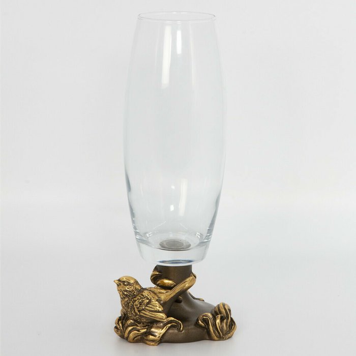 Сувенирная ваза Белла бронзового цвета - купить Вазы  по цене 3457.0