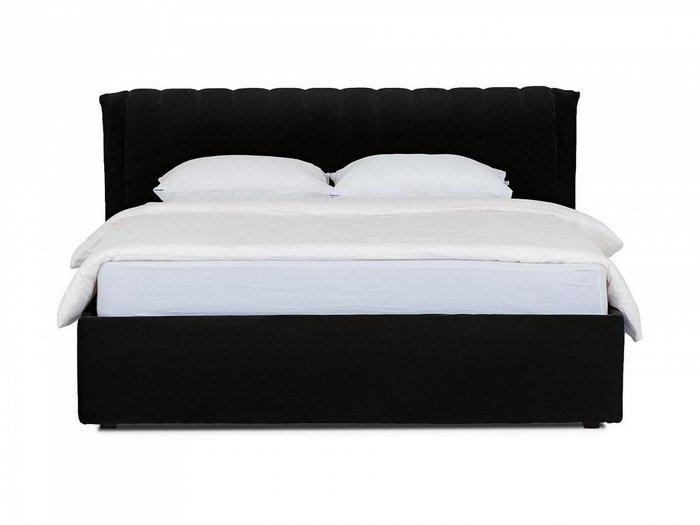 Кровать Queen Anastasia Lux черного цвета 160х200 с подъемным механизмом - купить Кровати для спальни по цене 80190.0