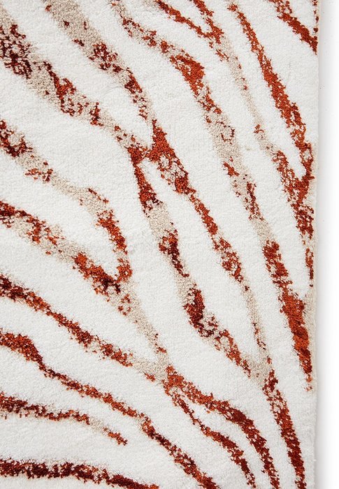 Набор из двух ковриков для ванной Lizzie №1 бежево-оранжевого цвета - лучшие Коврики для ванной в INMYROOM