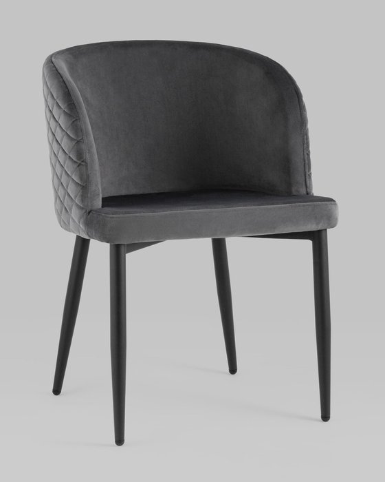 Стул Оскар серого цвета - купить Обеденные стулья по цене 10990.0