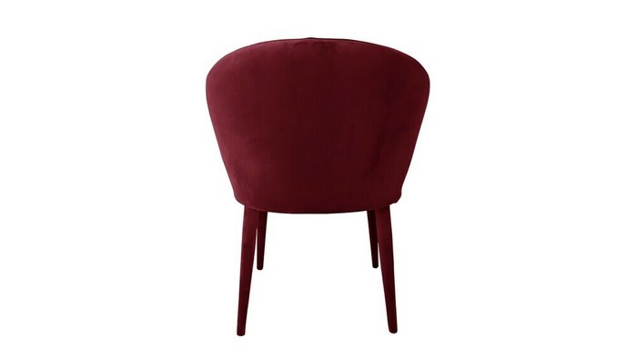 Кресло Лейте бордового цвета - лучшие Обеденные стулья в INMYROOM