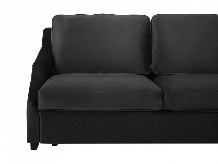 Диван-кровать трёхместный Windsor черного цвета  - лучшие Прямые диваны в INMYROOM