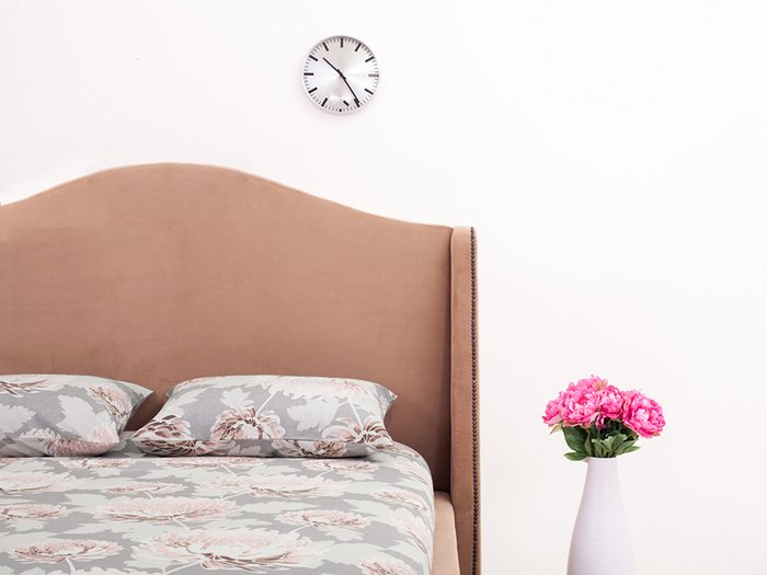 Кровать "Soul" с высокой спинкой и декоративными элементами 180х200 см - лучшие Кровати для спальни в INMYROOM