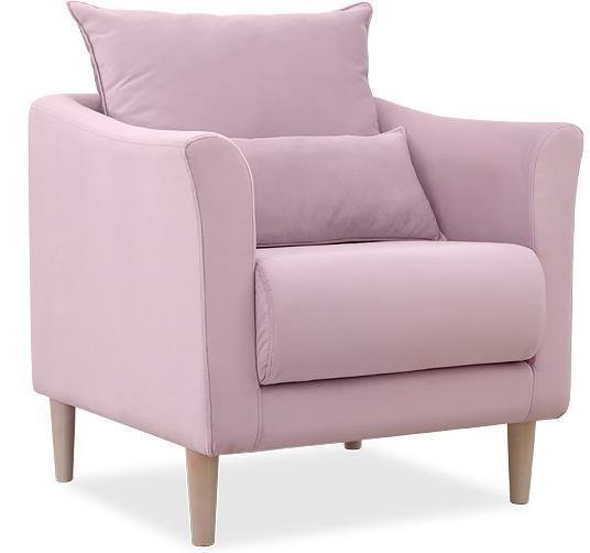Кресло Катрин розового цвета