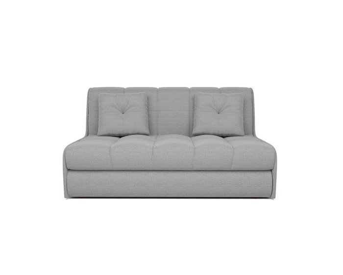 Диван-кровать Барон 2 серого цвета - лучшие Прямые диваны в INMYROOM