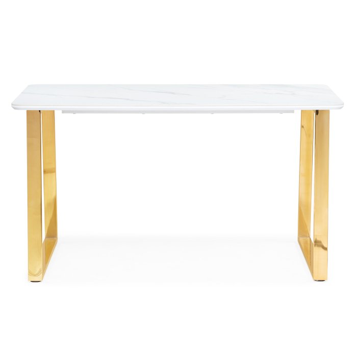 Обеденный стол Селена 2 М белого цвета - купить Обеденные столы по цене 46900.0