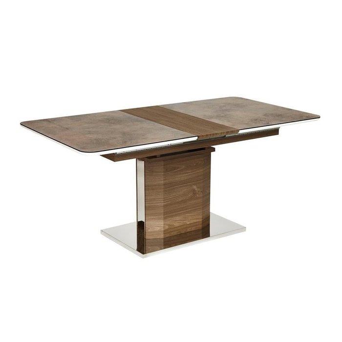 Обеденный стол раскладной Radliffe коричневого цвета
